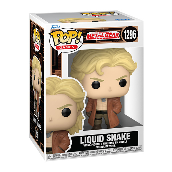 2 Funko POP! Metal Gear Solid S2: Liquid Snake 1296