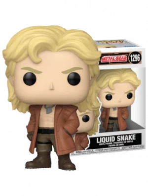 Funko POP! Metal Gear Solid S2_ Liquid Snake 1296 Funko POP! Metal Gear Solid S2: Liquid Snake 1296