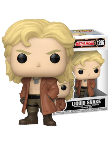 Funko POP! Metal Gear Solid S2_ Liquid Snake 1296 Funko POP! Metal Gear Solid S2: Liquid Snake 1296