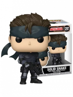 Funko POP! Metal Gear Solid S2_ Solid Snake 1297 Funko POP! Metal Gear Solid S2: Solid Snake 1297