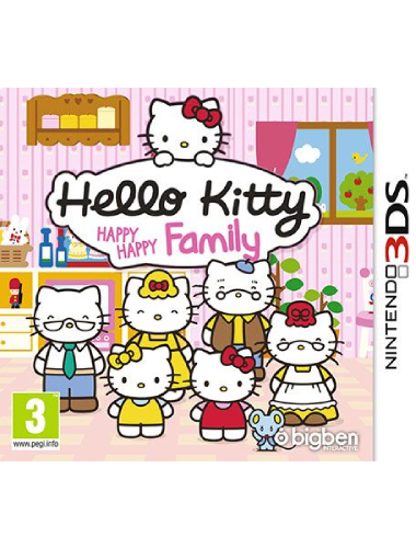 Hello Kitty Happy Happy Family Nintendo 3DS