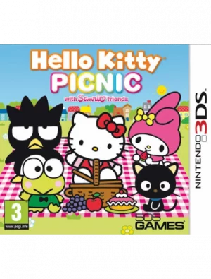 Hello Kitty PICNIC with Sanrio Characters Nintendo 3DS