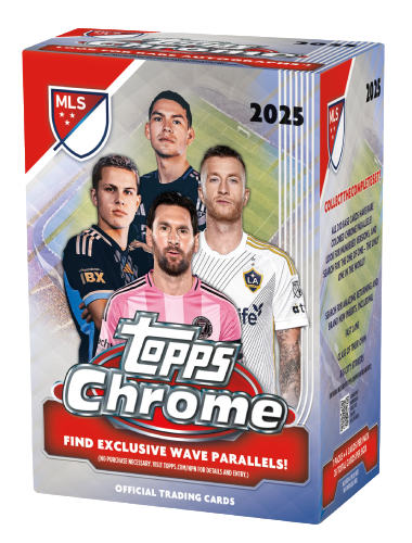 Topps Chrome MLS Soccer 2025 Value Box