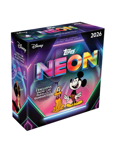 Topps Disney Neon 2026 Trading Cards - Mega Box