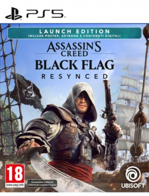 Assassins Creed IV Black Flag Resynced PS5 Assassins Creed IV Black Flag Resynced Launch Edition PS5