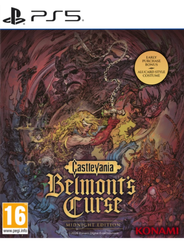 Castlevania_ Belmont's Curse Midnight Edition PS5 Castlevania: Belmont's Curse Midnight Edition PS5