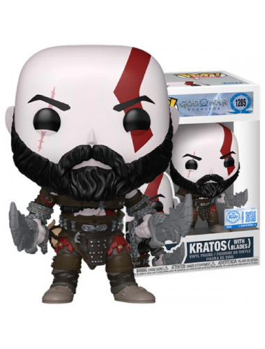 Funko POP! God of War_ Kratos con le Spade 1285 EXM Funko POP! God of War: Kratos con le Spade 1285 EXM
