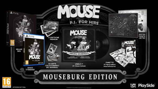 MOUSE P.I. For Hire Mouseburg Edition PS5