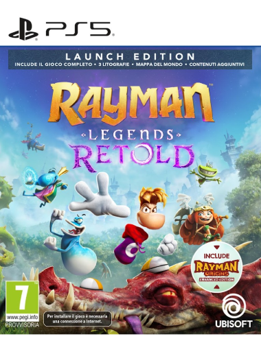 Rayman Legends Retold Launch Edition PS5